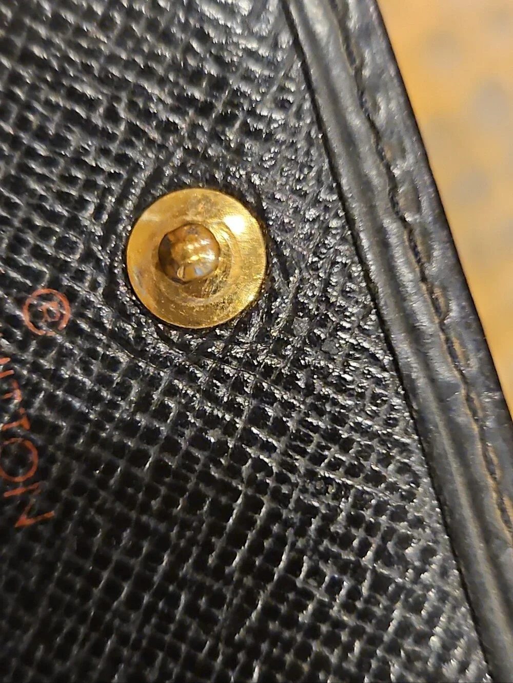 Louis Vuitton Epi Leather Women's Wallet Black